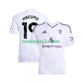 Camisolas de futebol Manchester United Bryan Mbeumo 19 Equipamento Alternativa 2025/26 Manga Curta